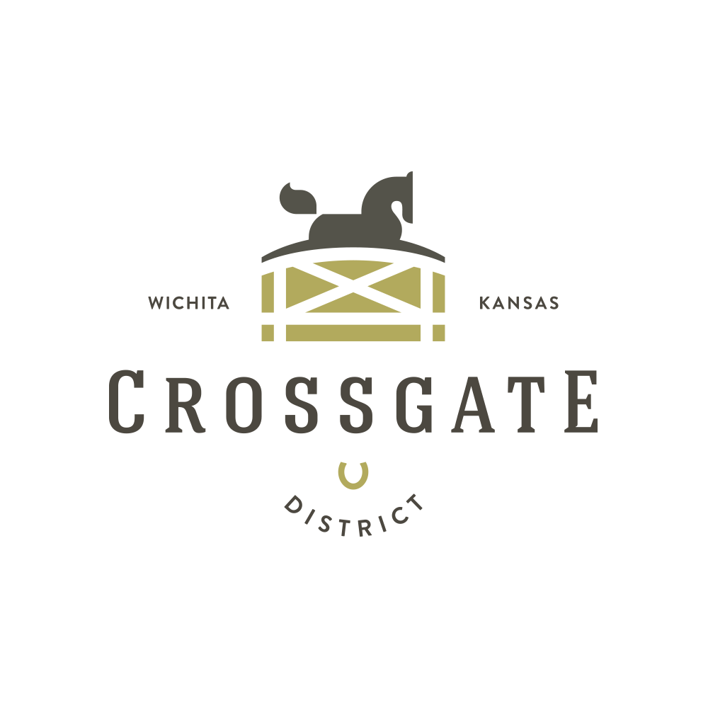 CrossGate District Logo Design