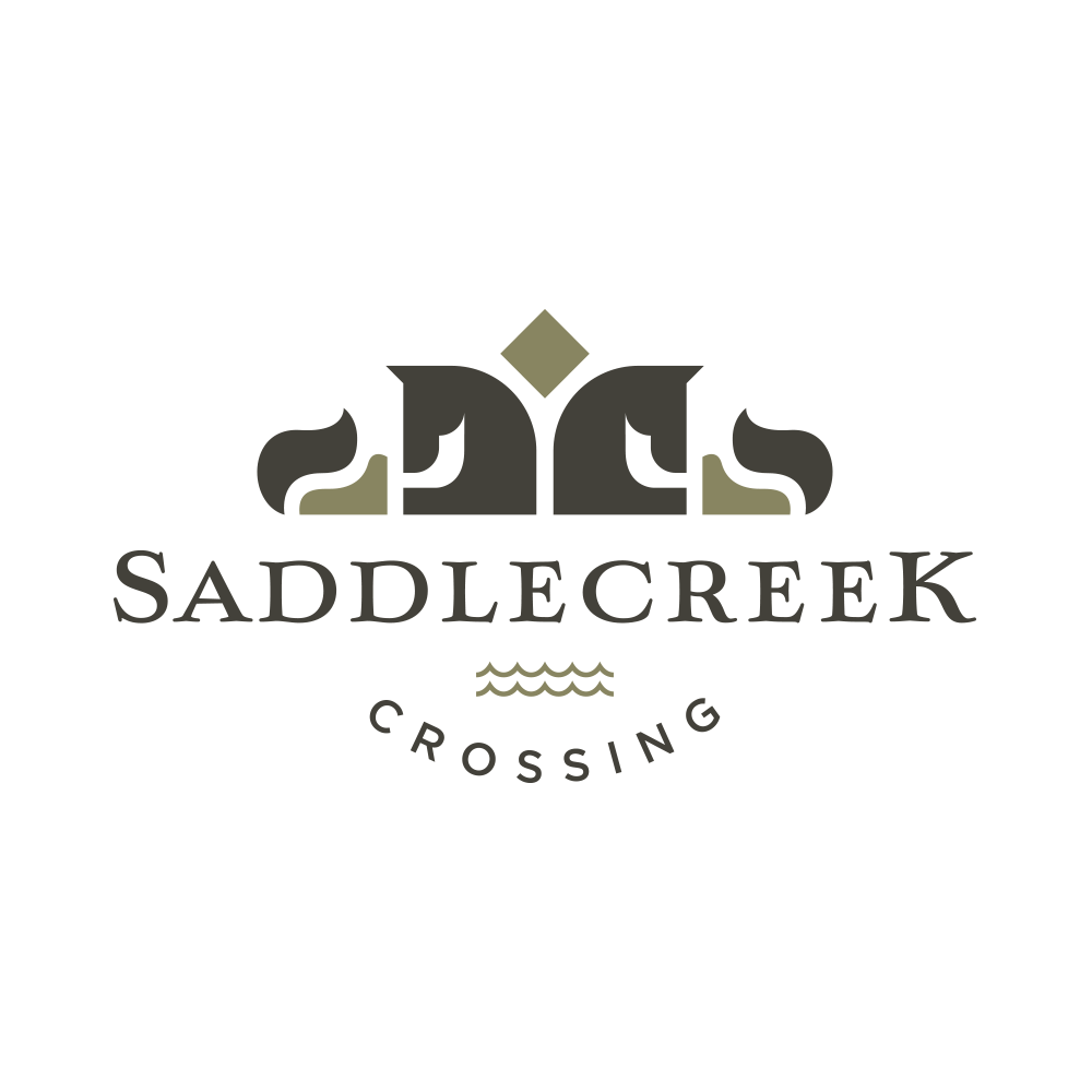 Saddle Creek Crossing Logo Design