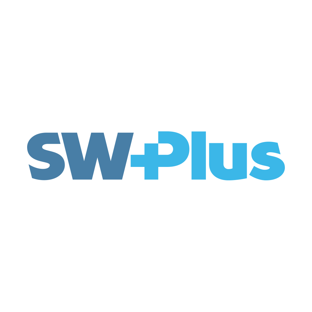 SW Plus Logo Design