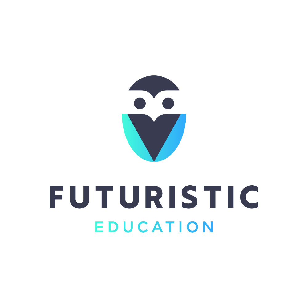 Futuristic Education Logo Design